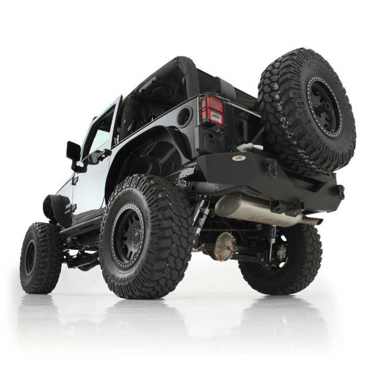 Fender Flares Set Front and Rear, Smittybilt XRC Armor Corner Guards, Jeep Wrangler 2007 - 2018 - EDK.ro