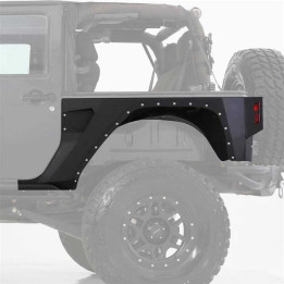 Rear Fenders, Smittybilt XRC Armor Corner Guards, Jeep Wrangler 2007 - 2018 - EDK.ro
