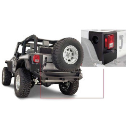 Capace Colț Spate, Bushwacker, Jeep Wrangler 2007 - 2018 - EDK.ro