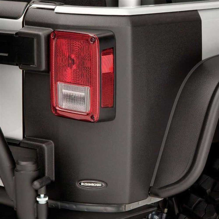 Capace Colț Spate, Bushwacker, Jeep Wrangler 2007 - 2018 - EDK.ro