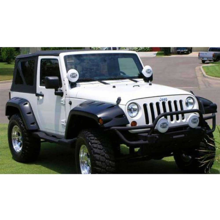 Rear Fender Flares, Bushwacker Pocket Style, Jeep Wrangler 2007 - 2018 - EDK.ro
