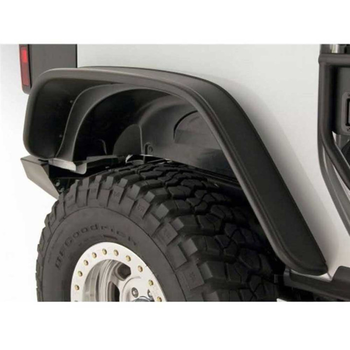 Extensii Aripi Față și Spate, Bushwacker Flat Style, Jeep Wrangler 2007 - 2018 - EDK.ro