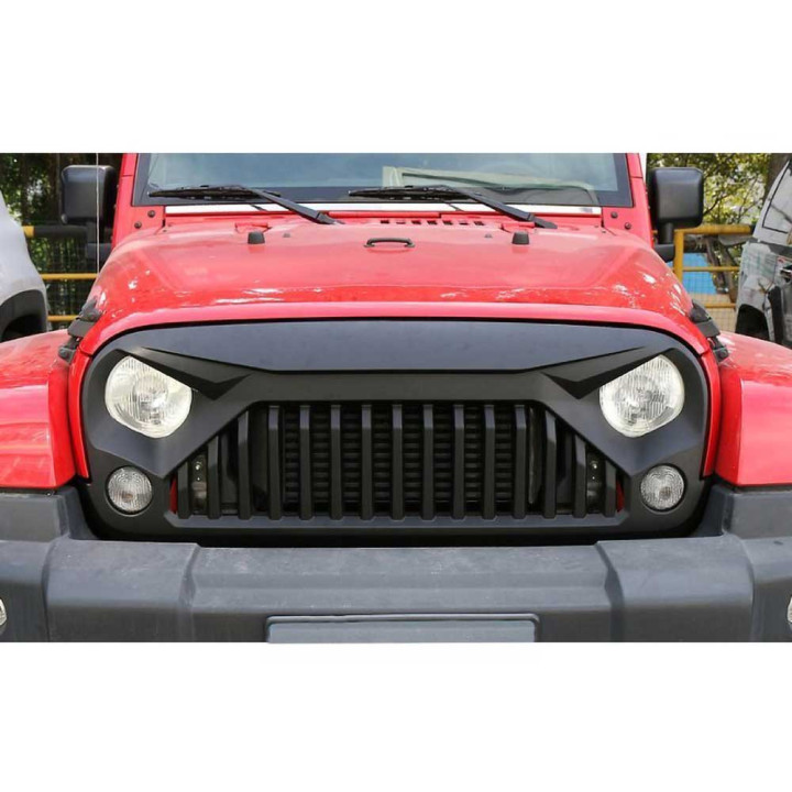 Grilă, OFD Angry Eyes, Jeep Wrangler 2007 - 2018 - EDK.ro