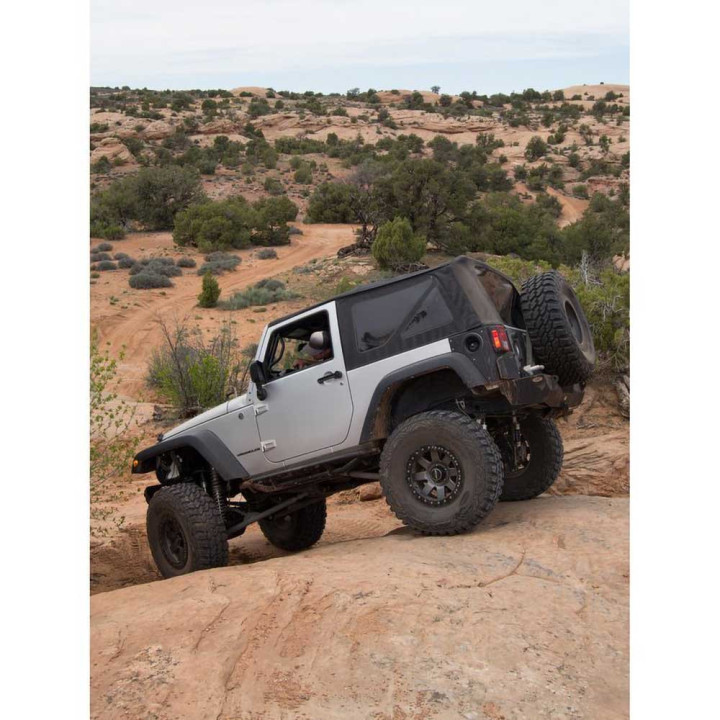 Acoperiș Moale Black Diamond, Smittybilt, Jeep Wrangler 2007 - 2018 - EDK.ro