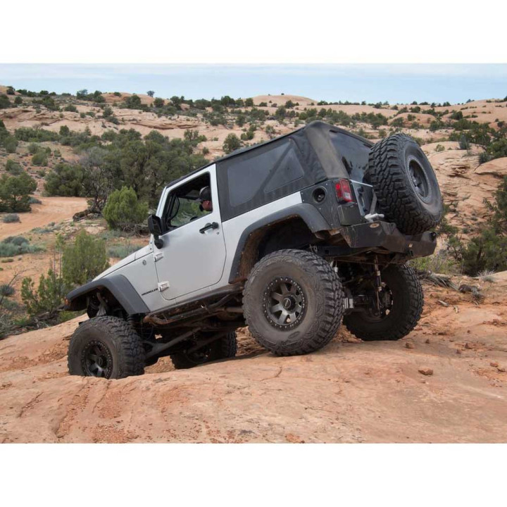 Acoperiș Moale Black Diamond, Smittybilt, Jeep Wrangler 2007 - 2018 - EDK.ro