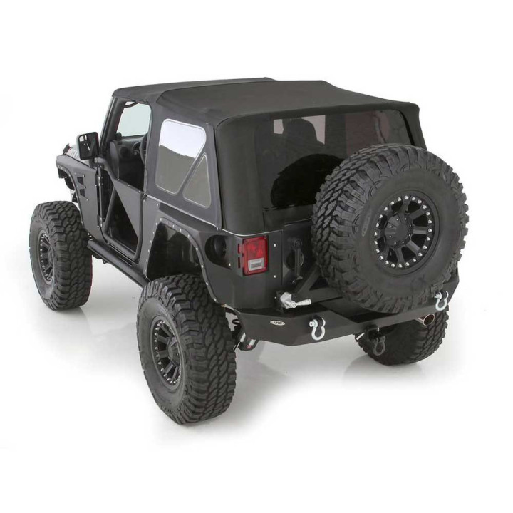 Acoperiș Moale Black Diamond, Smittybilt, Jeep Wrangler 2007 - 2018 - EDK.ro