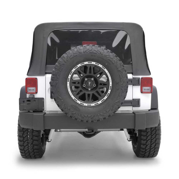 Acoperiș Moale Black Diamond, Smittybilt, Jeep Wrangler 2007 - 2018 - EDK.ro
