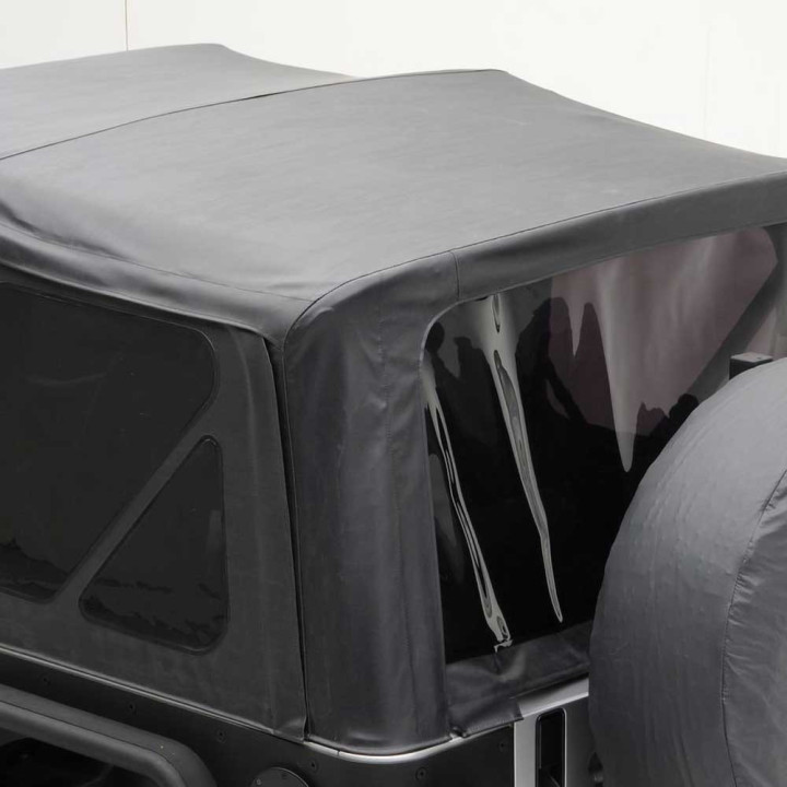 Acoperiș Moale Black Diamond, Smittybilt, Jeep Wrangler 2007 - 2018 - EDK.ro