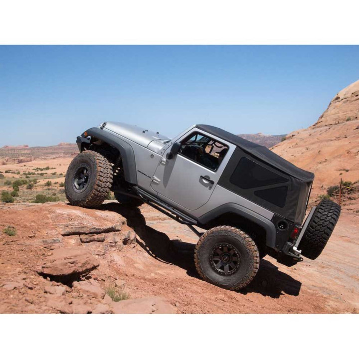 Soft Top Black Diamond, Smittybilt, Jeep Wrangler 2007 - 2018 - EDK.ro