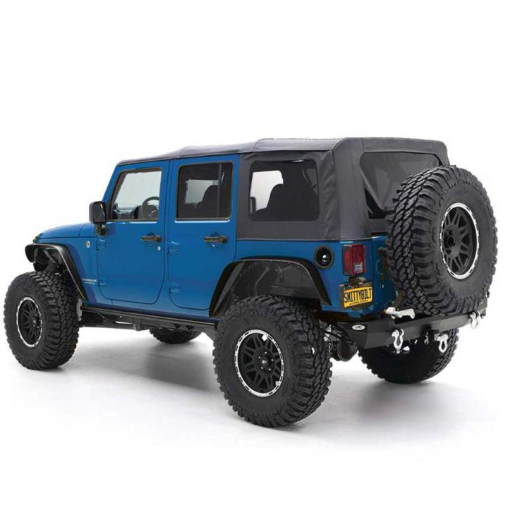 Acoperiș Moale Black Diamond, Smittybilt, Jeep Wrangler 2007 - 2018 - EDK.ro
