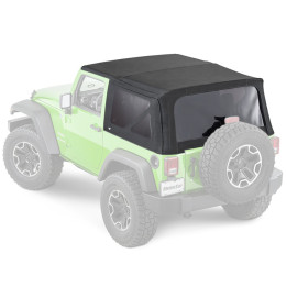 Soft Top MasterTwill, MasterTop, Jeep Wrangler 2007 - 2018 - EDK.ro