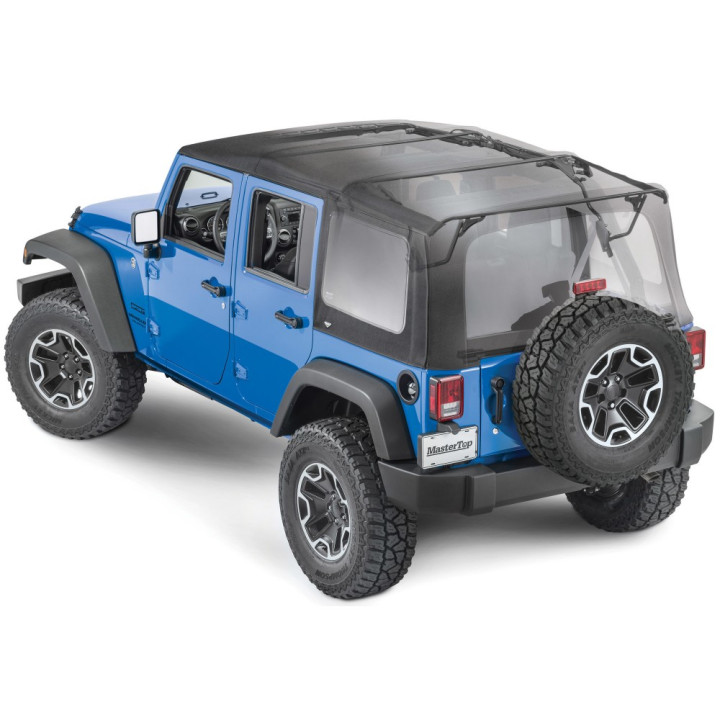 Acoperiș Moale MasterTwill, MasterTop, Jeep Wrangler 2007 - 2018 - EDK.ro