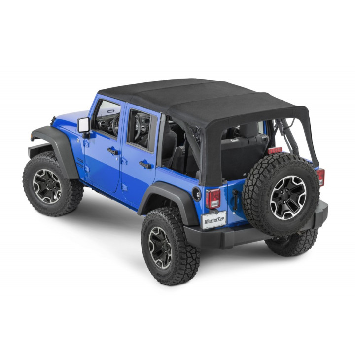 Acoperiș Moale MasterTwill, MasterTop, Jeep Wrangler 2007 - 2018 - EDK.ro
