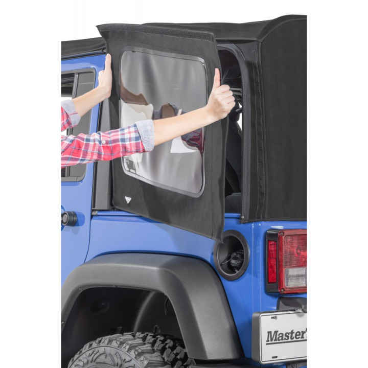 Soft Top MasterTwill, MasterTop, Jeep Wrangler 2007 - 2018 - EDK.ro