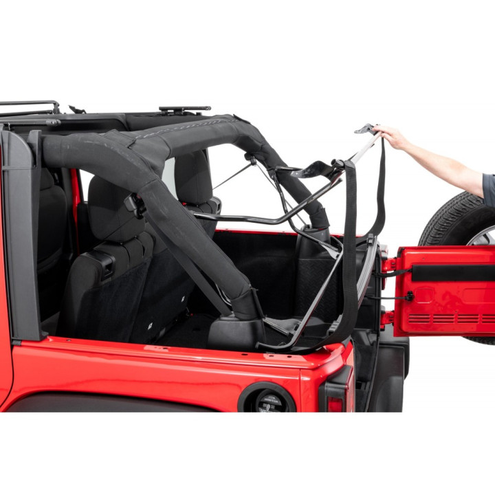 Soft Top MasterTwill, MasterTop, Jeep Wrangler 2007 - 2018 - EDK.ro