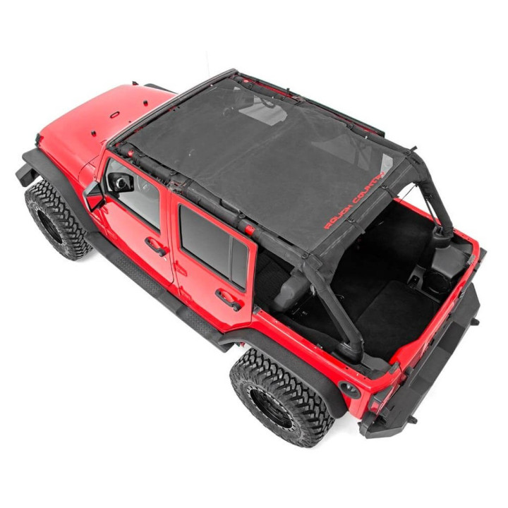 Bikini cu Plasă și Top Moale, Rough Country Top Plus, Jeep Wrangler 2007 - 2018 - EDK.ro