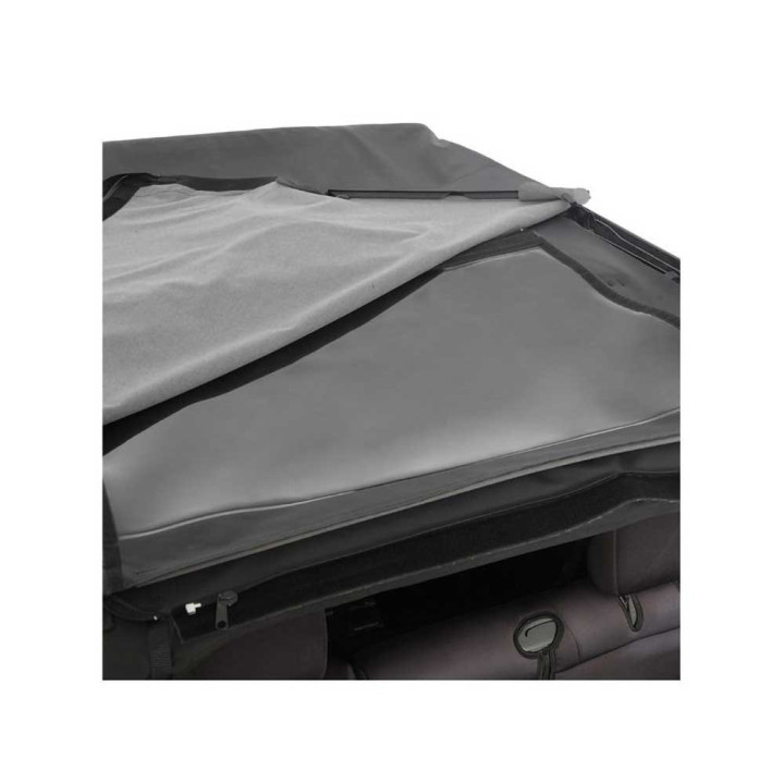 Soft Top Slant Black Diamond, Smittybilt, Jeep Wrangler 2007 - 2018 - EDK.ro