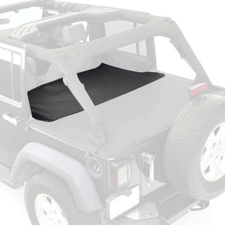 Tonneau Extension Black Diamond, Smittybilt, Jeep Wrangler 2007 - 2018 - EDK.ro