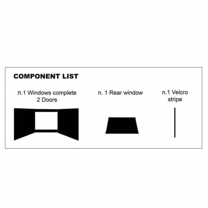 Husă Geam Portbagaj Fastback, Suntop, Jeep Wrangler 2007 - 2018 - EDK.ro