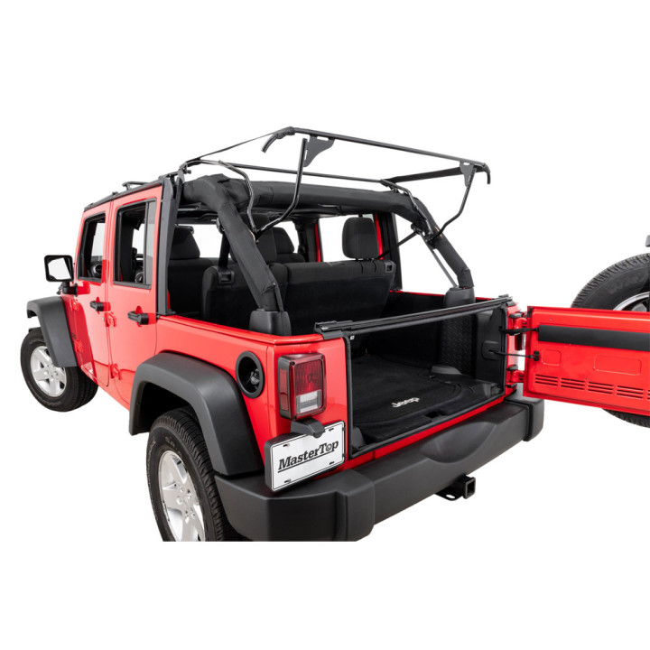 Kit Complet de Accesorii pentru Plafon Moale, MasterTop, Jeep Wrangler 2007 - 2018 - EDK.ro