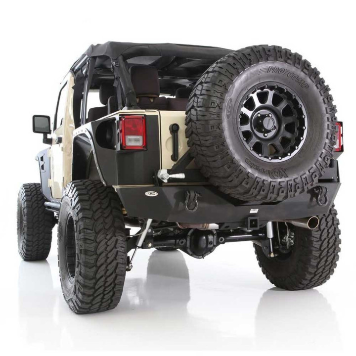 Extended Soft Top Black Diamond, Smittybilt, Jeep Wrangler 2007 - 2018 - EDK.ro