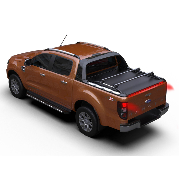 Electronically Assisted Roll Top Tonneau Bed Cover, Tessera 4x4 Roll+, Ford Ranger Wildtrak Double Cab 2012 - 2022 - EDK.ro