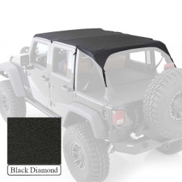 Plafon Moale Extins Black Diamond, Smittybilt, Jeep Wrangler 2007 - 2018 - EDK.ro