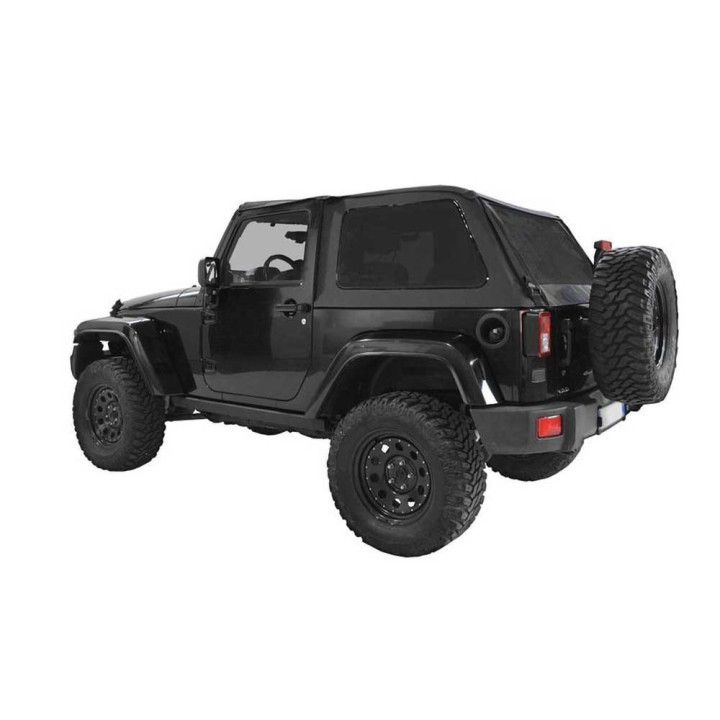 Prelată Completă pentru Plafon Fastback, Suntop bowless, Jeep Wrangler 2007 - 2018 - EDK.ro