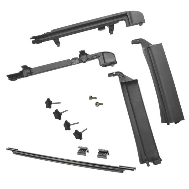 Ramă Ușă cu Kit Bară Hayon, MasterTop, Jeep Wrangler 2007 - 2018 - EDK.ro