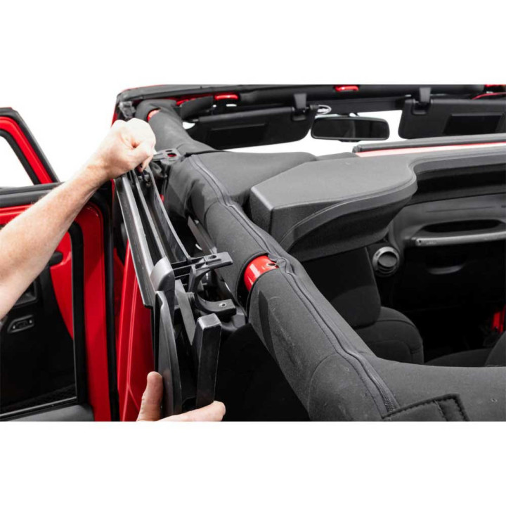 Ramă Ușă cu Kit Bară Hayon, MasterTop, Jeep Wrangler 2007 - 2018 - EDK.ro