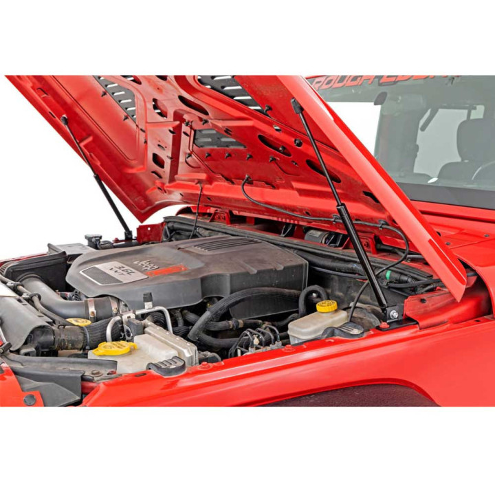 Asistență Hidraulică pentru Capotă, Rough Country, Jeep Wrangler 2007 - 2018 - EDK.ro