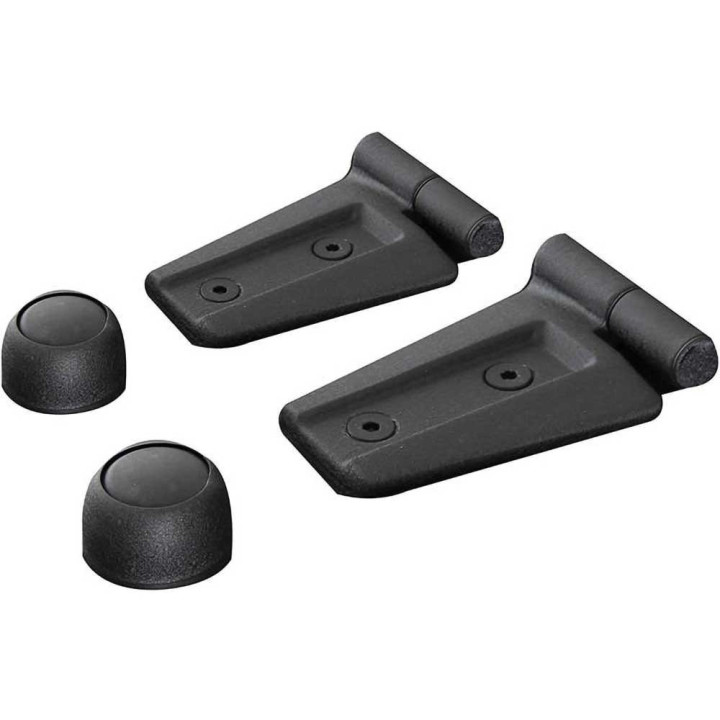 Hood Kit Steel Black, Smittybilt, Jeep Wrangler 2007 - 2018 - EDK.ro