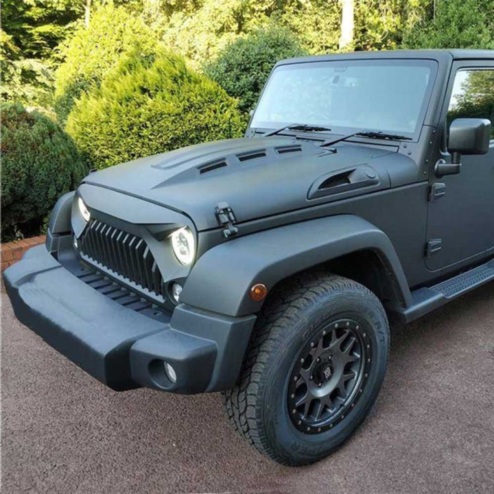 Capotă din Oțel, OFD Avenger Bonnet, Jeep Wrangler 2007 - 2018 - EDK.ro