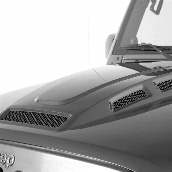 Hood, Smittybilt H.E.M.I, Jeep Wrangler 2007 - 2018 - EDK.ro