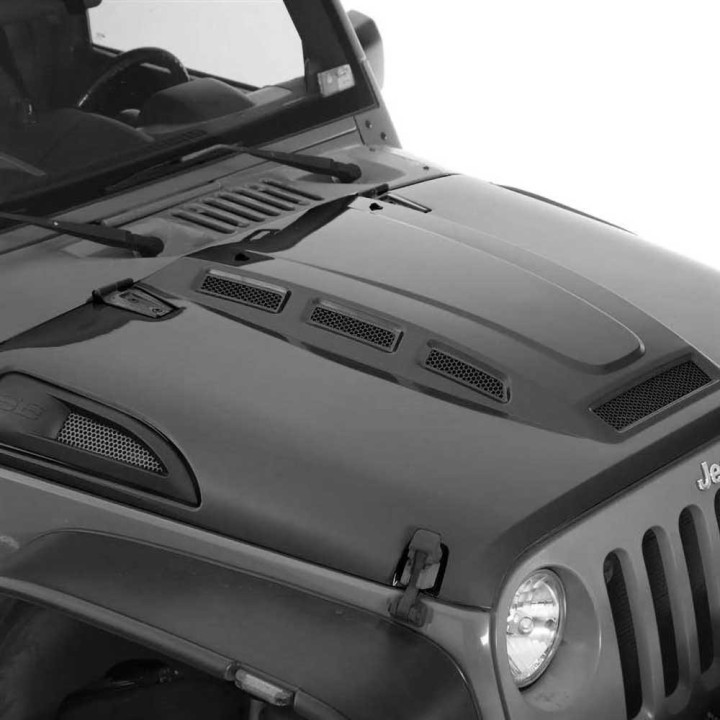 Hood, Smittybilt H.E.M.I, Jeep Wrangler 2007 - 2018 - EDK.ro
