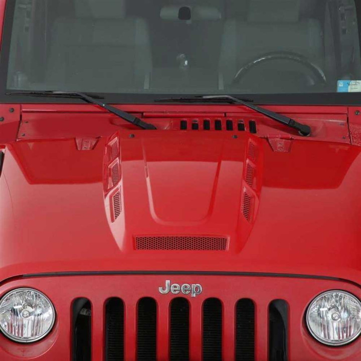 Hood, Smittybilt H.E.M.I, Jeep Wrangler 2007 - 2018 - EDK.ro