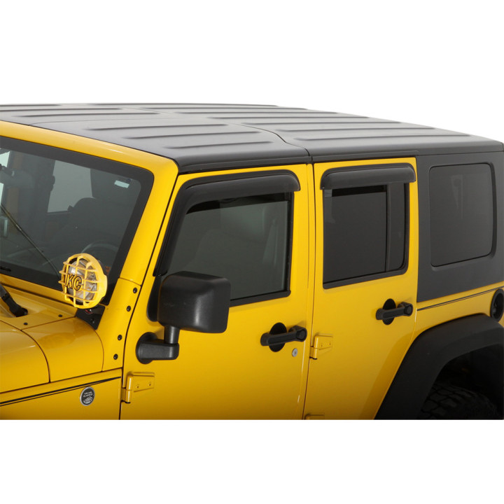 Deflectoare pentru Geamuri Față și Spate, AVS Auto Ventshade Ventvisor, Jeep Wrangler 2007 - 2018 - EDK.ro