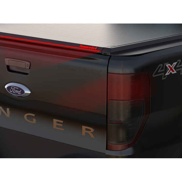 Electronically Assisted Roll Top Tonneau Bed Cover, Tessera 4x4 Roll+, Ford Ranger XLT Double Cab 2012 - 2022 - EDK.ro