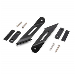 Kit de Integrare Proiectoare LED Omologate, Rough Country Hood mounts LED light bar 20", Jeep Wrangler 2007 - 2018 - EDK.ro