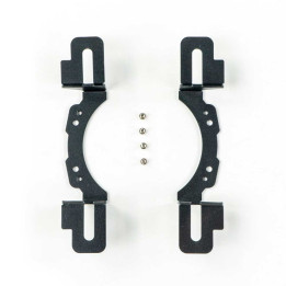 EC Approved LED Projector Integration Kit, OFD LED light brackets to bumper, Jeep Wrangler 2007 - 2018 - EDK.ro