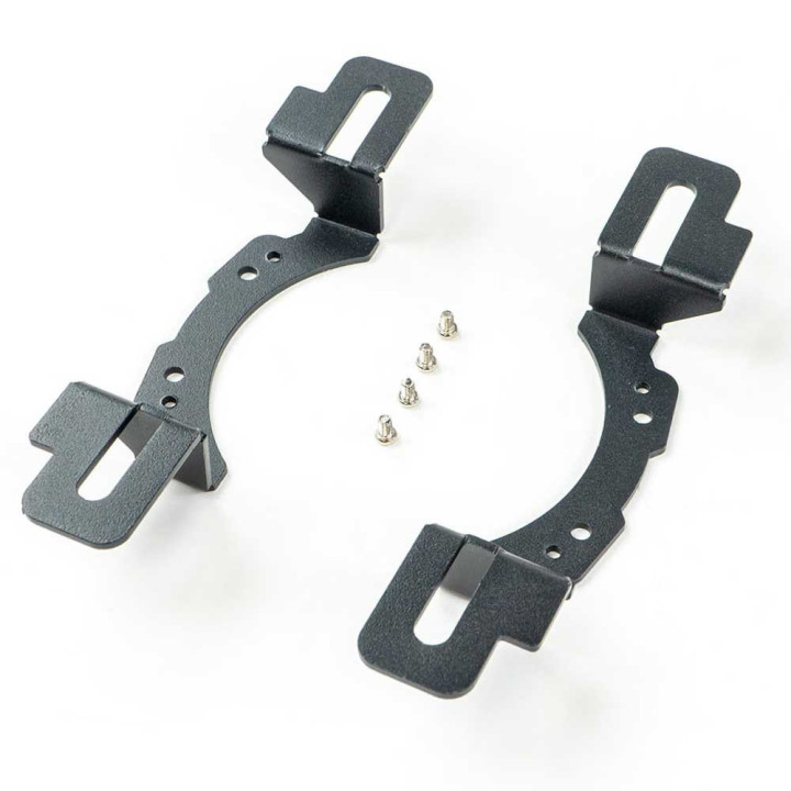 Kit de Integrare Proiectoare LED Omologate, OFD LED light brackets to bumper, Jeep Wrangler 2007 - 2018 - EDK.ro