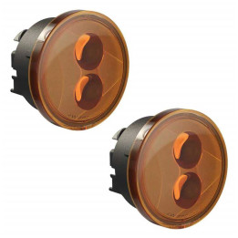 Față Turn Signals LED Amber, JW Speaker, Jeep Wrangler 2007 - 2018 - EDK.ro