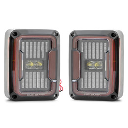Stopuri Spate LED, Rough Country, Jeep Wrangler 2007 - 2018 - EDK.ro