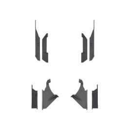Mounting Kit for SRM Rack Factory Hard Top, Go Rhino, Jeep Wrangler 2007 - 2018 - EDK.ro