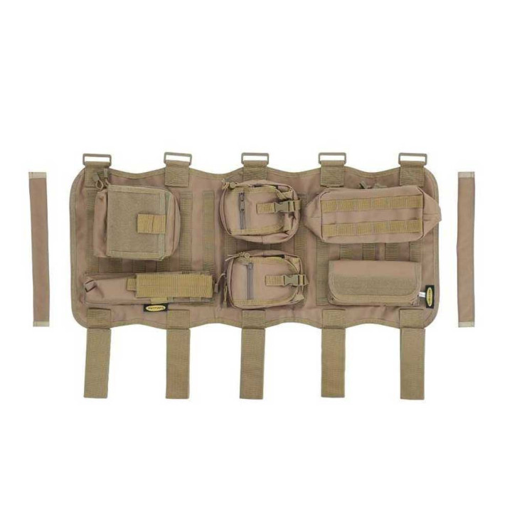 Consolă de Plafon Culoarea Coyote Maro Deschis, Smittybilt G.E.A.R., Jeep Wrangler 2007 - 2018 - EDK.ro