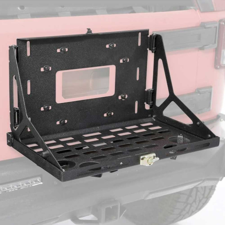 Tailgate Flip Down Table, Smittybilt, Jeep Wrangler 2007 - 2018 - EDK.ro