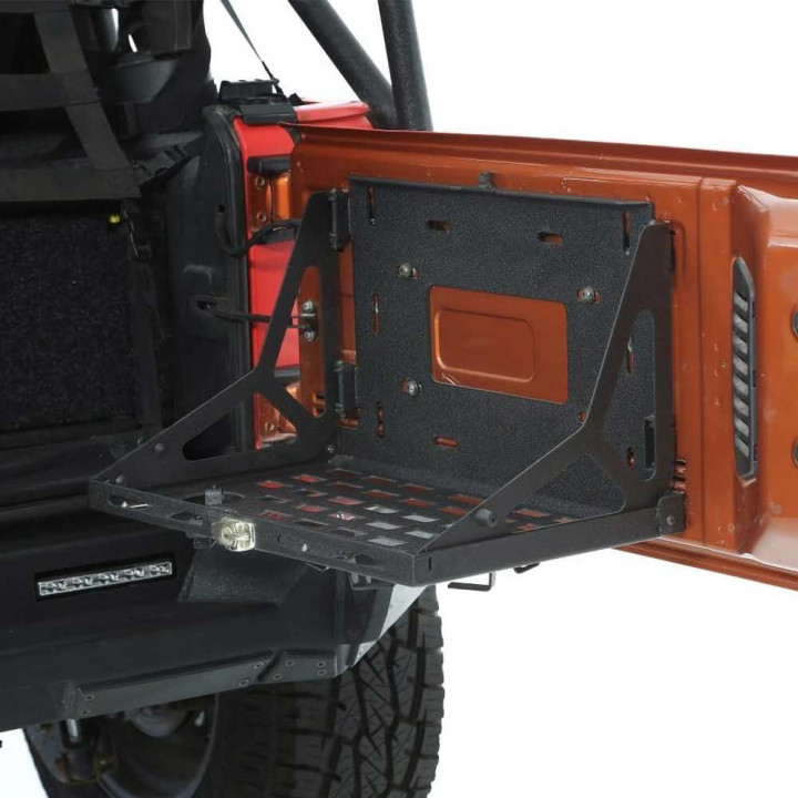 Tailgate Flip Down Table, Smittybilt, Jeep Wrangler 2007 - 2018 - EDK.ro