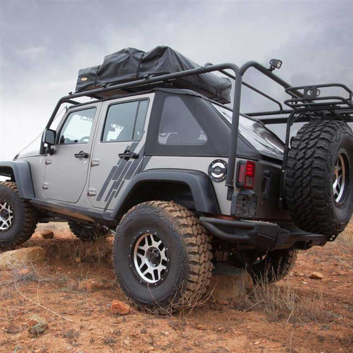 Roof Rack, Smittybilt SRC, Jeep Wrangler 2007 - 2018 - EDK.ro