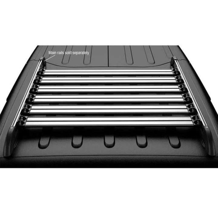 Roof Rack Cargo Slat Silver, TeraFlex Nebo, Jeep Wrangler 2007 - 2018 - EDK.ro