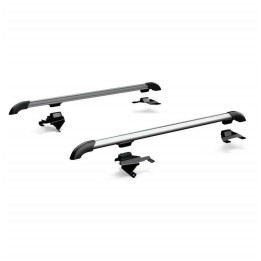 Kit Bară Principală pentru Portbagaj de Plafon Argintiu, TeraFlex Nebo, Jeep Wrangler 2007 - 2018 - EDK.ro